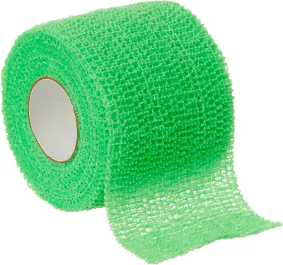 Cohesive Wrap Neon Green Tape