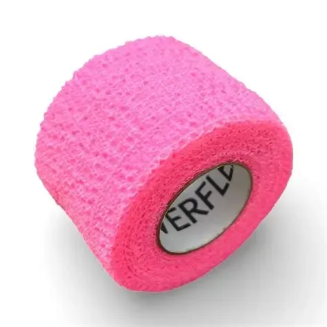 Cohesive Wrap Neon Pink Tape
