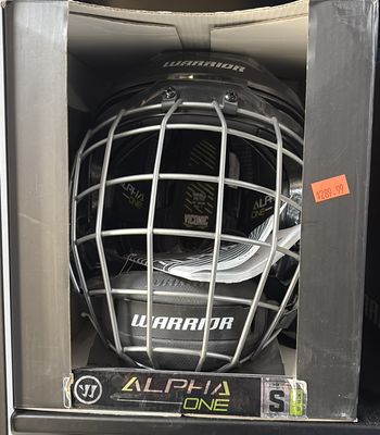 Warrior alpha one s helmet