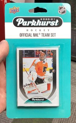 Parkhurst flyers 20-21 nhl team set cards