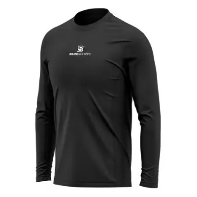 Blue Sport Sr M Fitted Long Sleeve Shirt