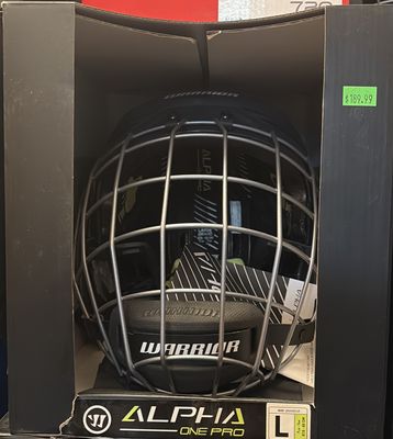 Warrior alpha one pro sr l helmet only