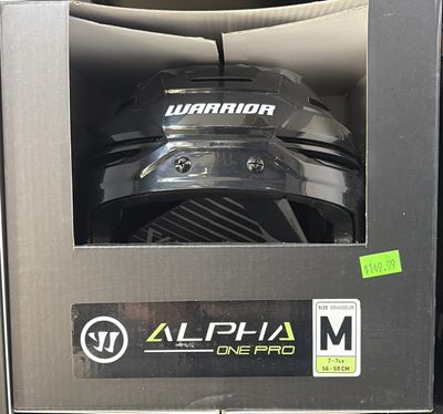 Warrior alpha one pro sr m helmet only