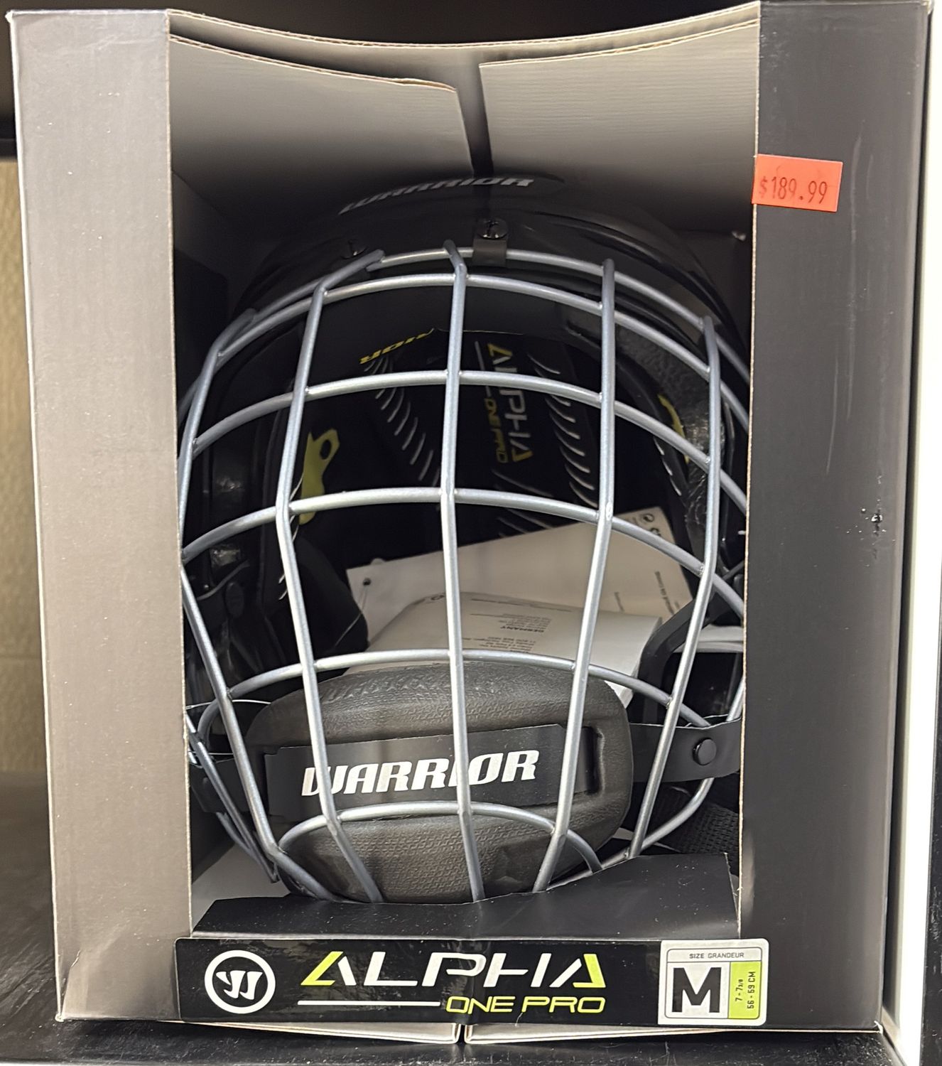 Warrior alpha one pro sr m helmet only