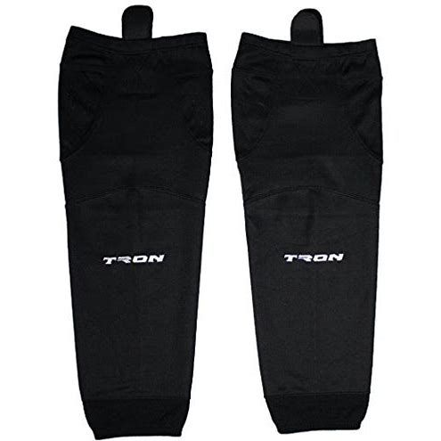 Tronx Black Yth Hockey Sock