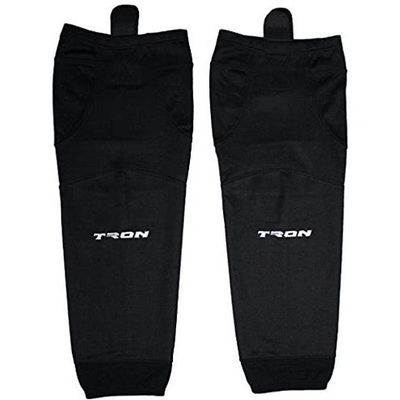 Tronx Black Yth Hockey Sock