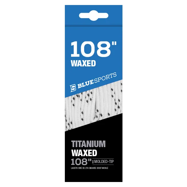 Blue Sport White Laces