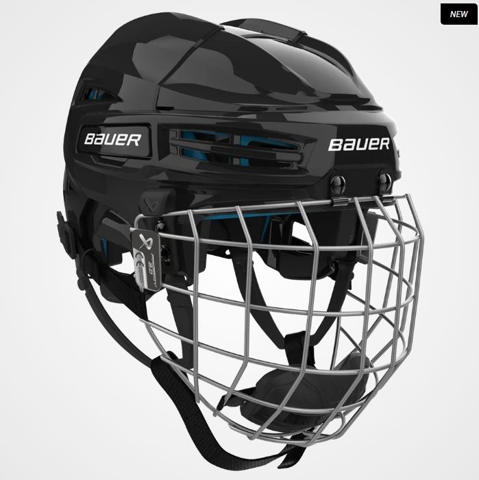 Bauer Prodigy 2.0 Helmet Combo, Colour: Black