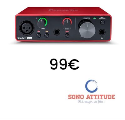 Focusrite Scarlett solo