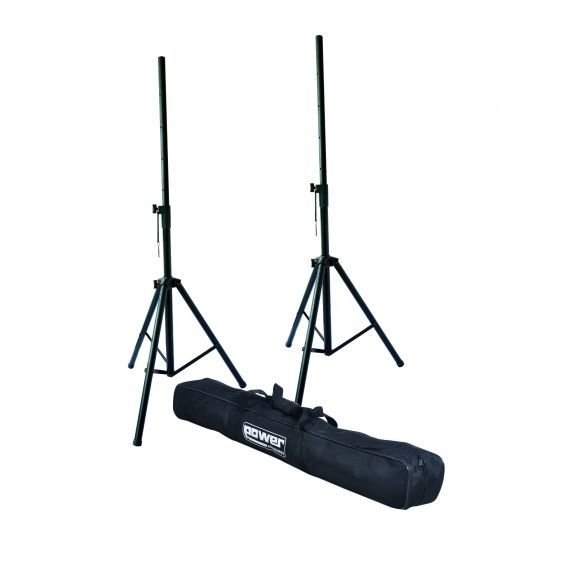 SPK 500 BLACK  Ensemble 2 pieds HP alu + housse