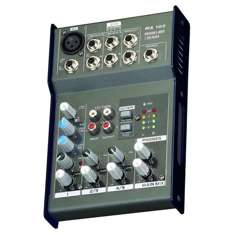 MX 102  Console de Mixage