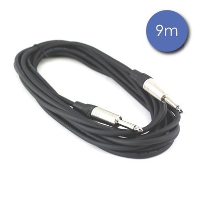 Câble 9m - JACK MONO Mâle - JACK MONO Mâle
