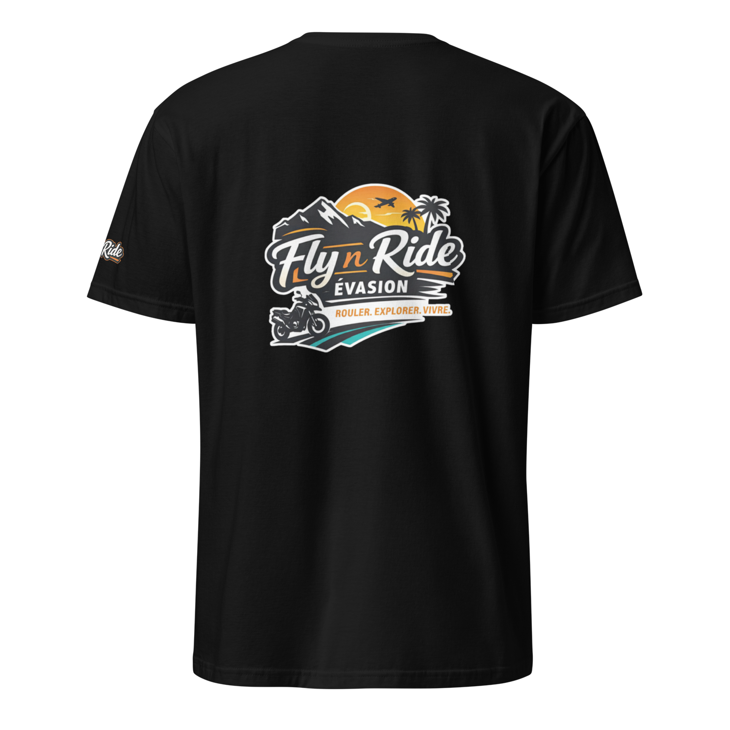 Fly n Ride ADVENTURE BIKE Short-Sleeve Unisex T-Shirt