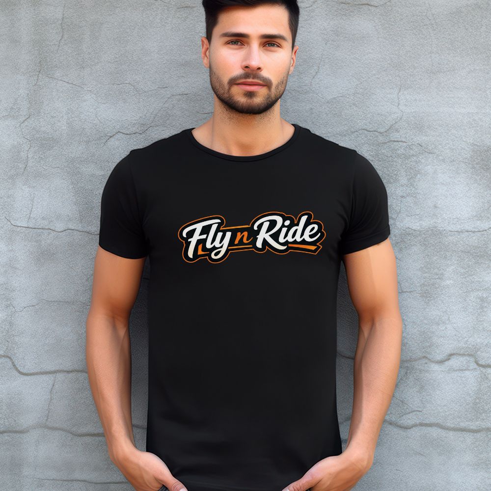Fly n Ride ADVENTURE BIKE Short-Sleeve Unisex T-Shirt