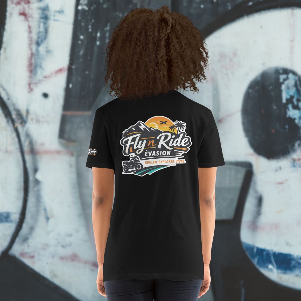 Fly n Ride ADVENTURE BIKE Short-Sleeve Unisex T-Shirt