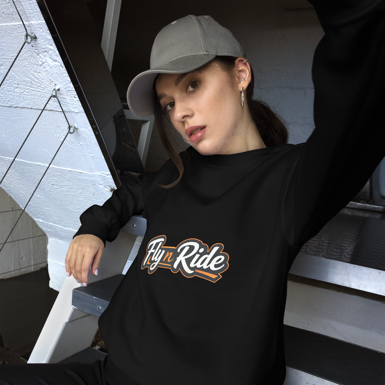 Fly n Ride ADVENTURE BIKE Unisex Sweatshirt