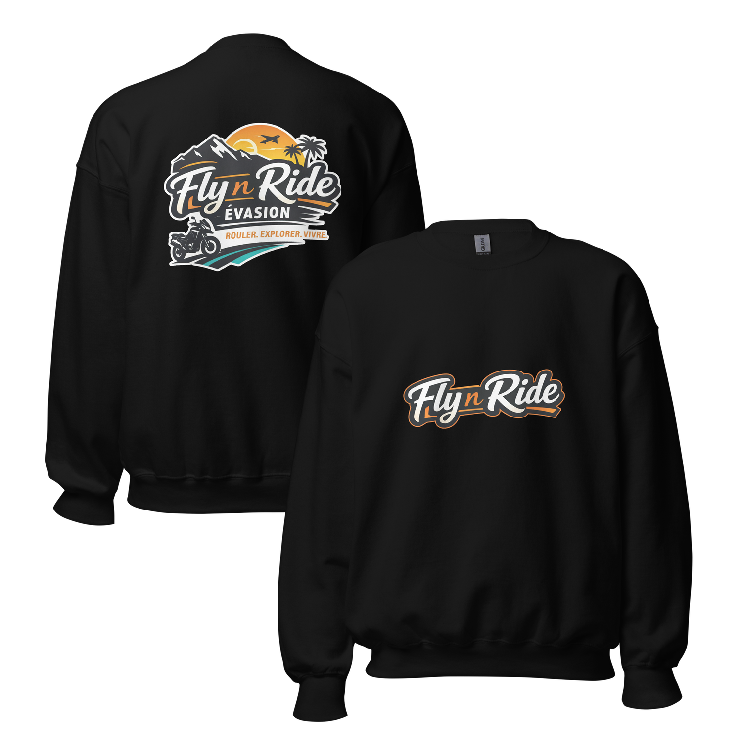 Fly n Ride ADVENTURE BIKE Unisex Sweatshirt