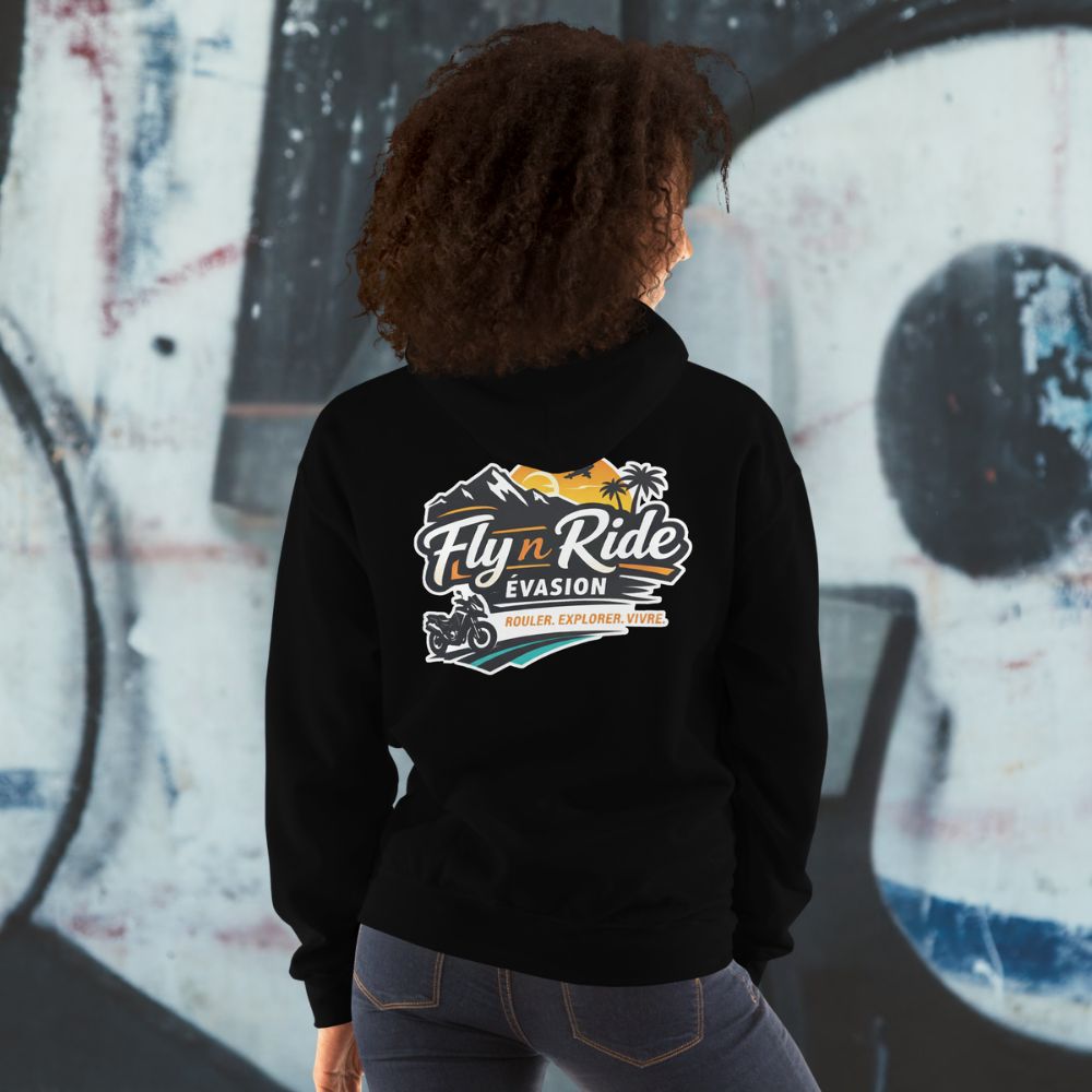 Fly n Ride ADVENTURE BIKE Unisex Hoodie