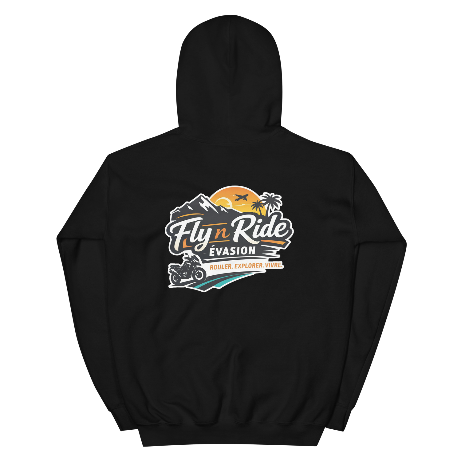 Fly n Ride ADVENTURE BIKE Unisex Hoodie