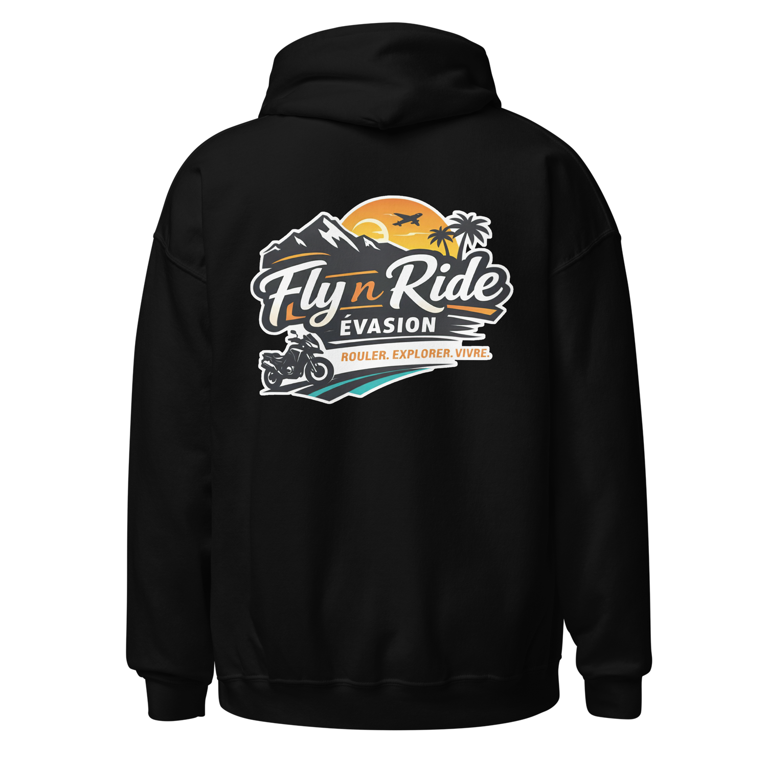 Fly n Ride ADVENTURE BIKE Unisex Hoodie