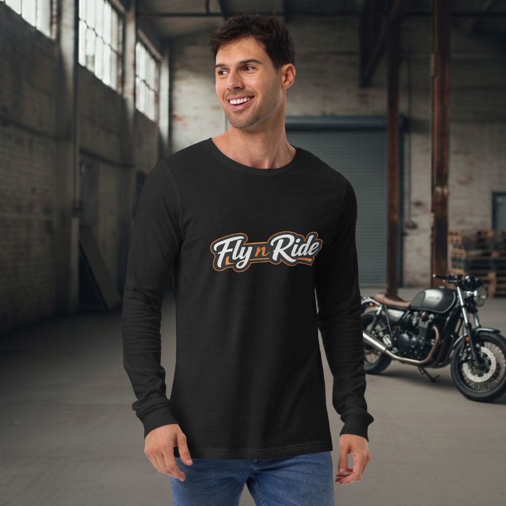 Fly n Ride ADVENTURE BIKE Long Sleeve Tee
