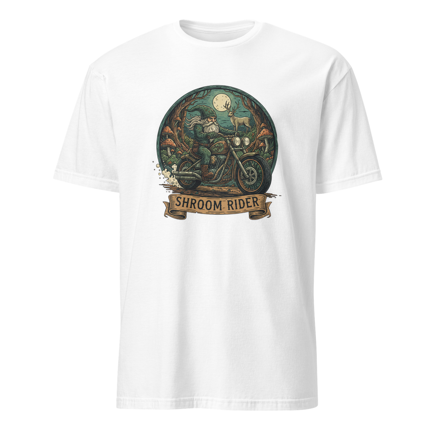 Shroom Rider Short-Sleeve Unisex T-Shirt