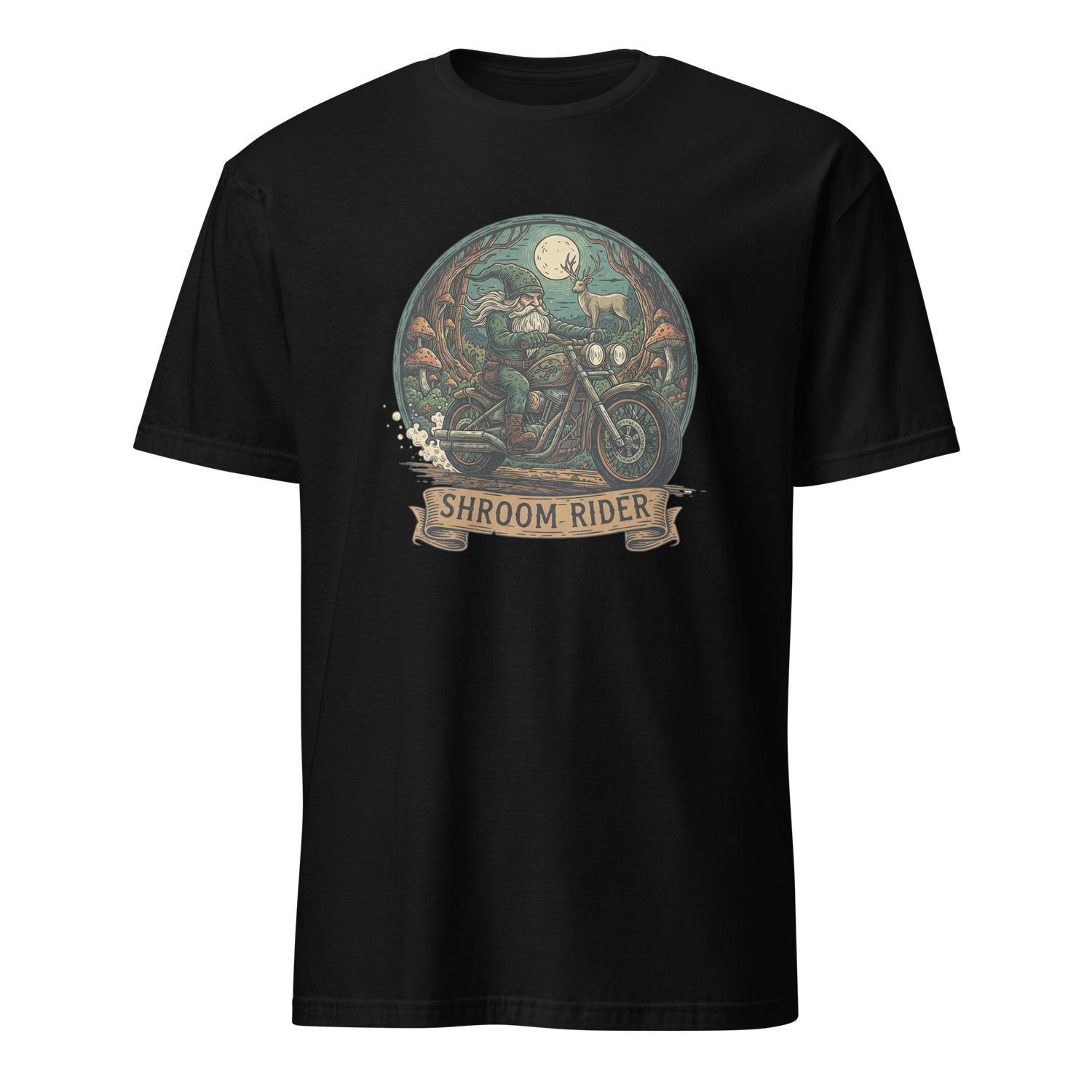 Shroom Rider Short-Sleeve Unisex T-Shirt