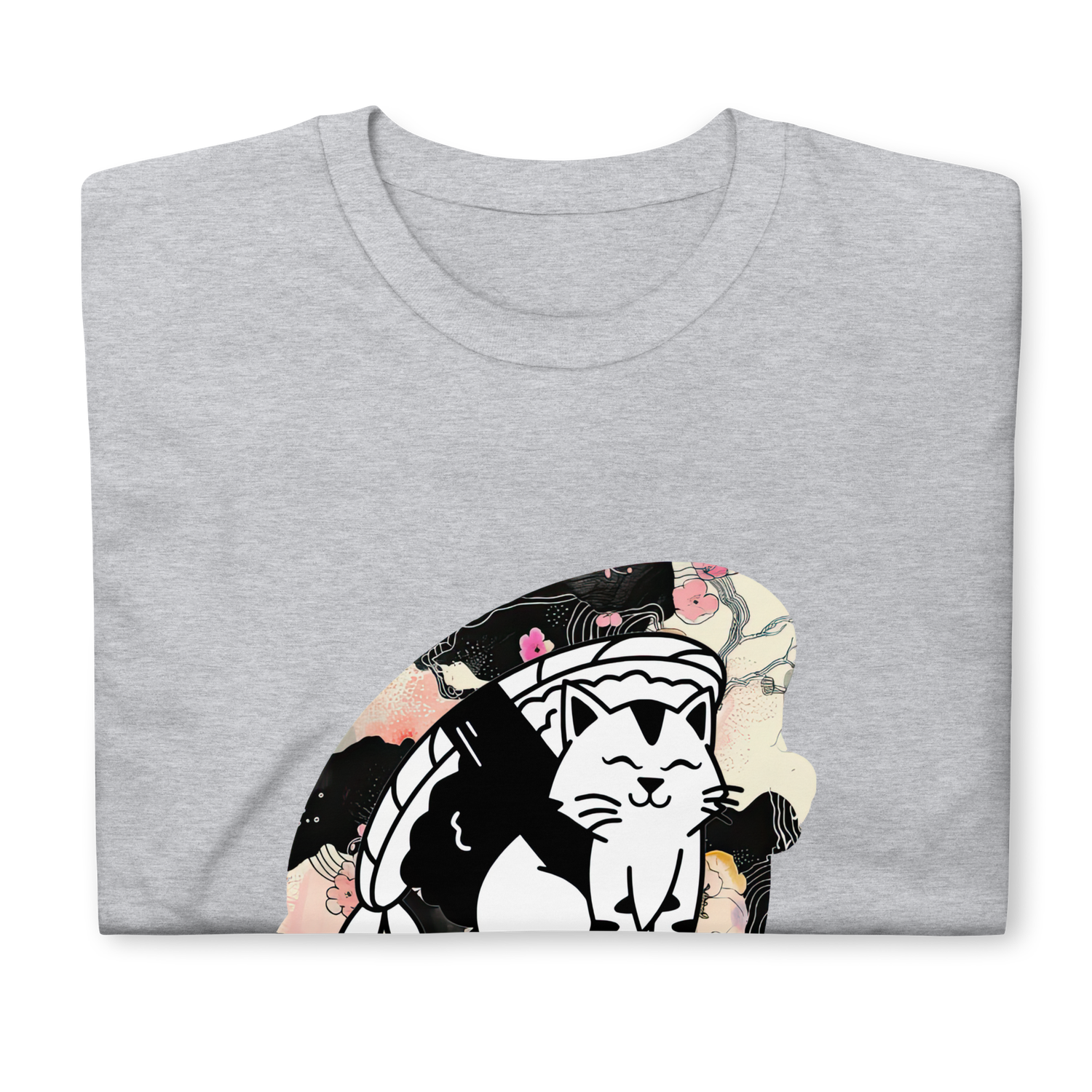 Sushi Cat Short-Sleeve Unisex T-Shirt