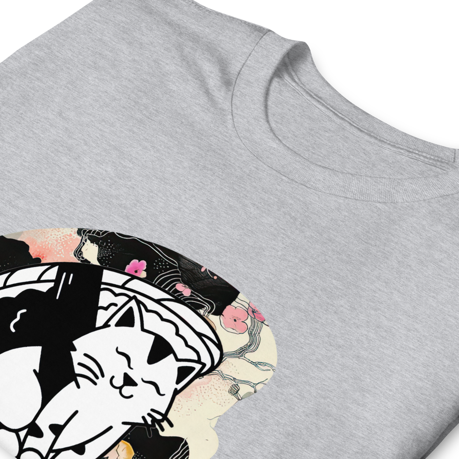 Sushi Cat Short-Sleeve Unisex T-Shirt