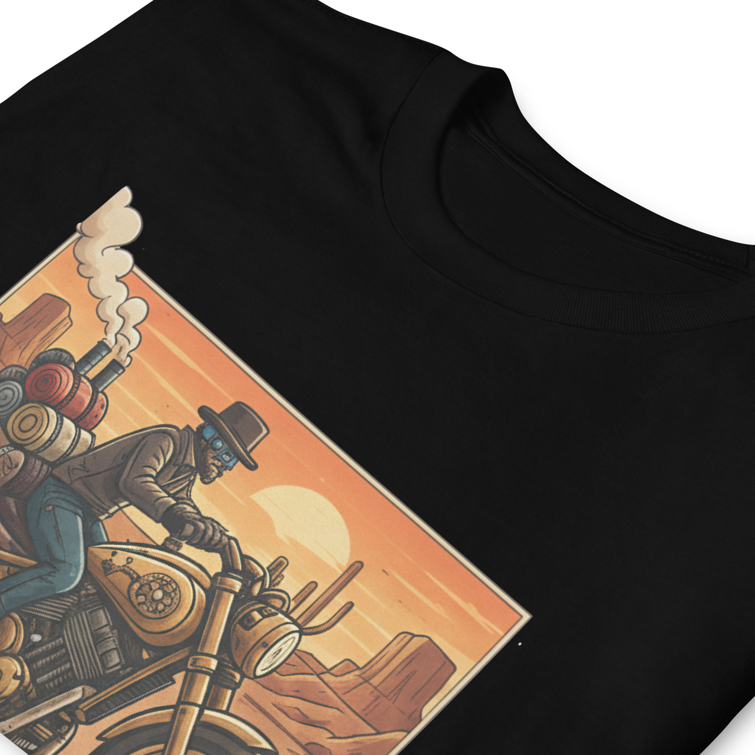 Clockwork Chopper Short-Sleeve Unisex T-Shirt