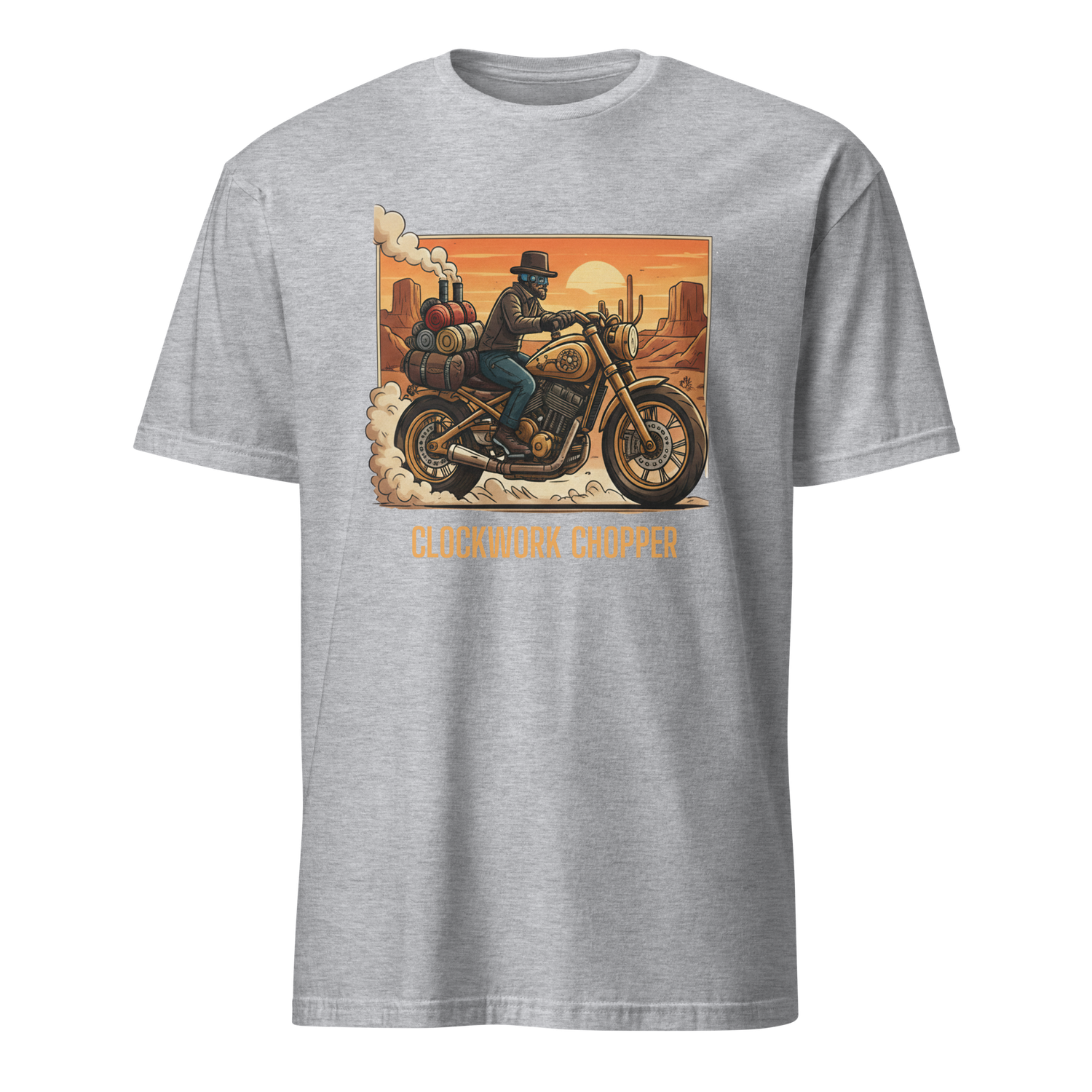 Clockwork Chopper Short-Sleeve Unisex T-Shirt