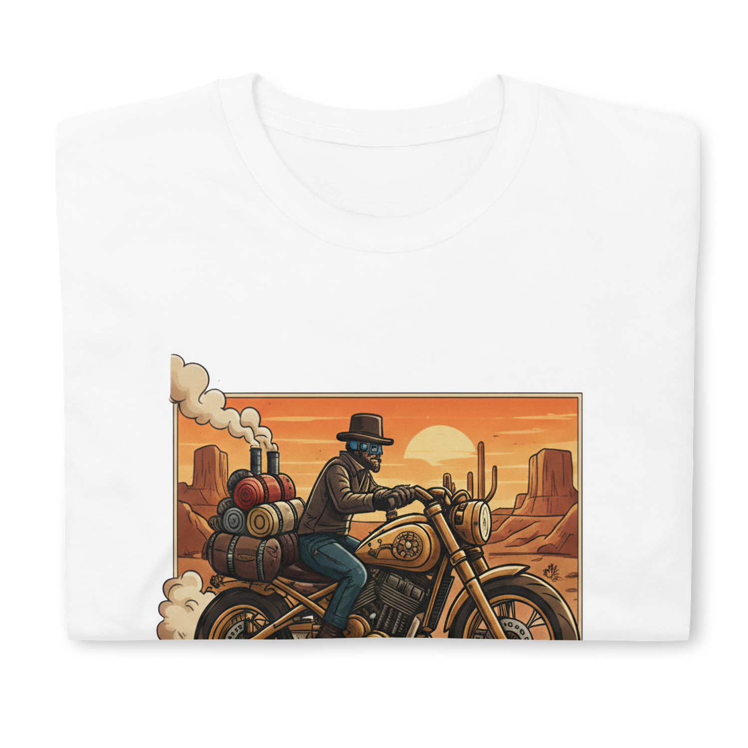 Clockwork Chopper Short-Sleeve Unisex T-Shirt