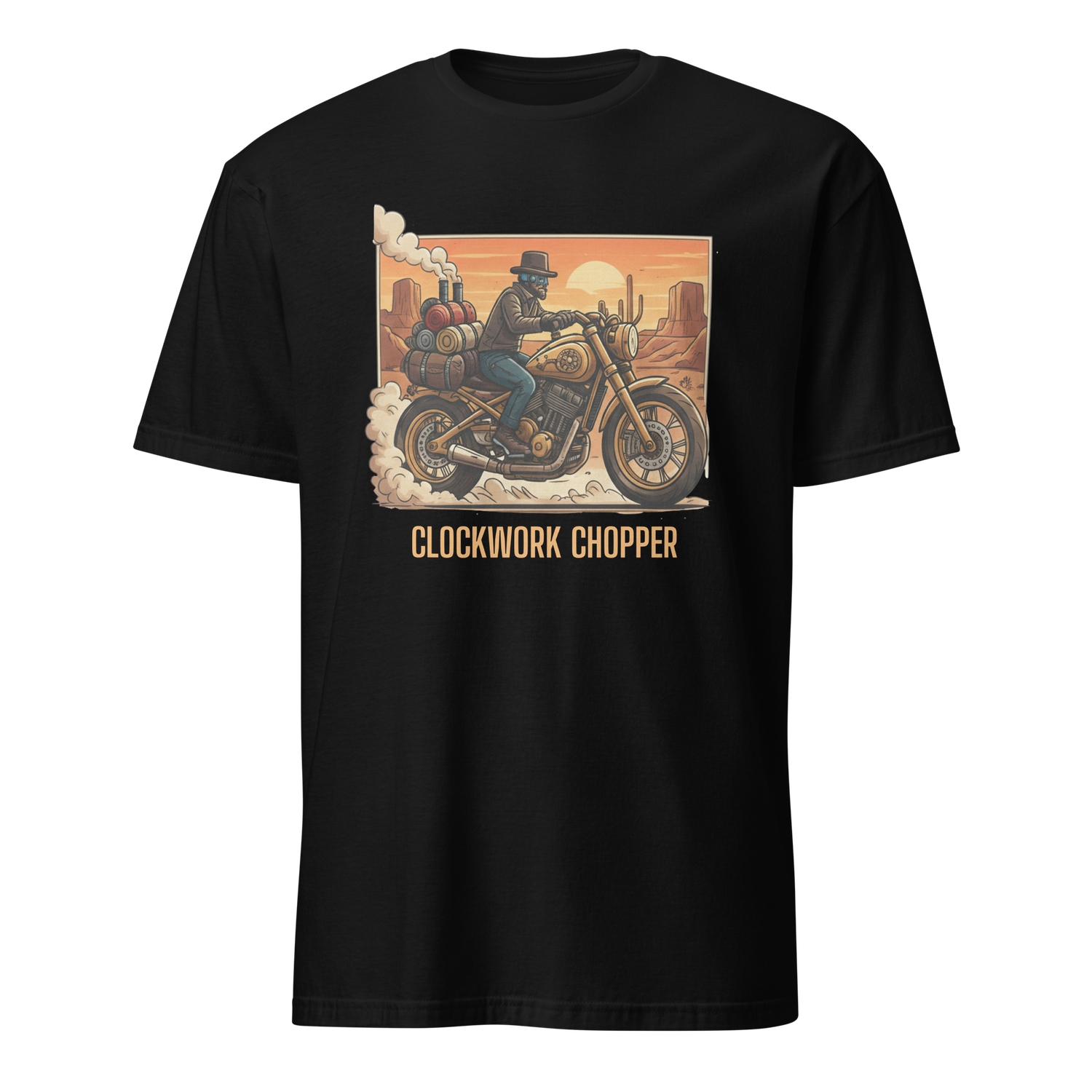 Clockwork Chopper Short-Sleeve Unisex T-Shirt