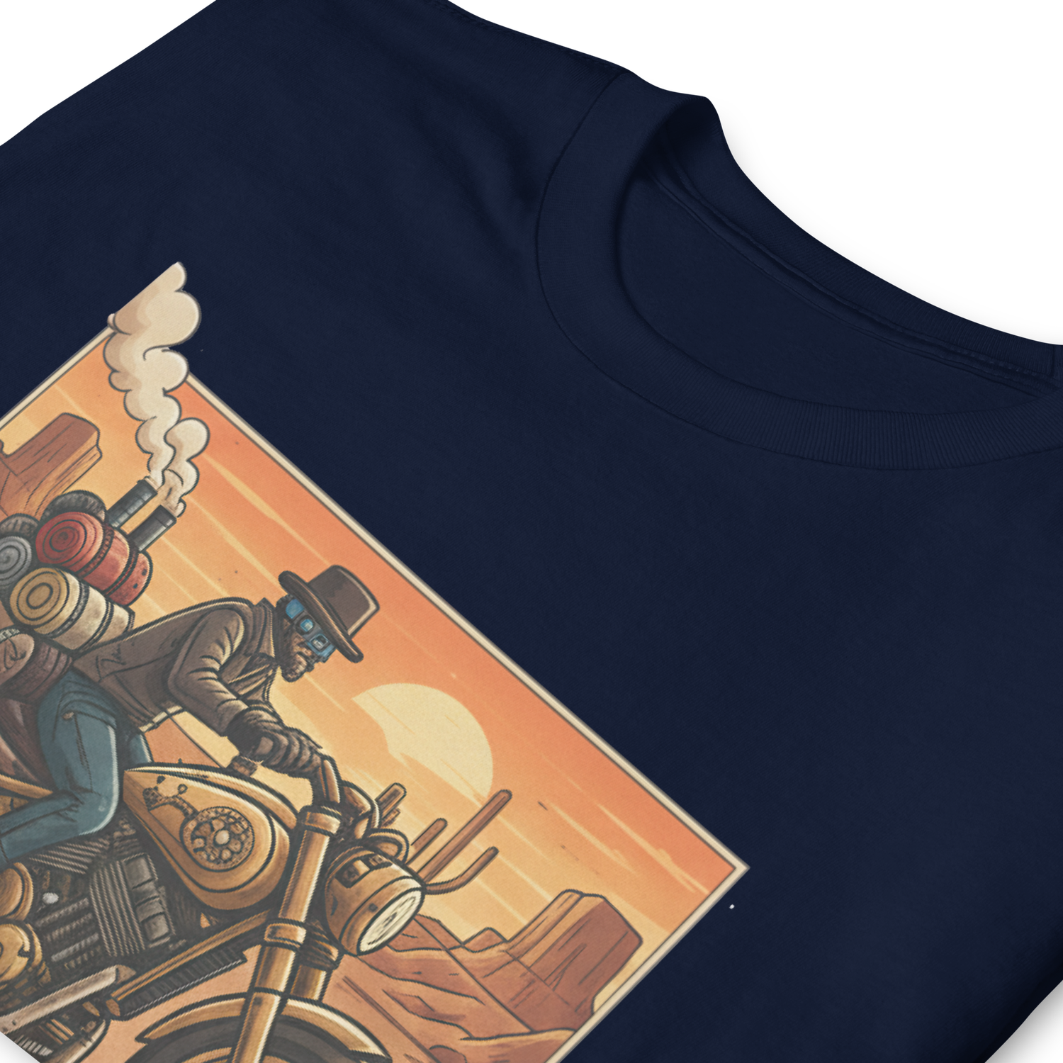 Clockwork Chopper Short-Sleeve Unisex T-Shirt