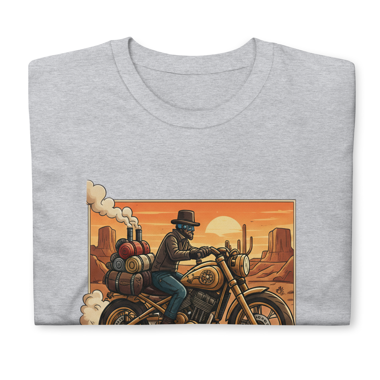 Clockwork Chopper Short-Sleeve Unisex T-Shirt