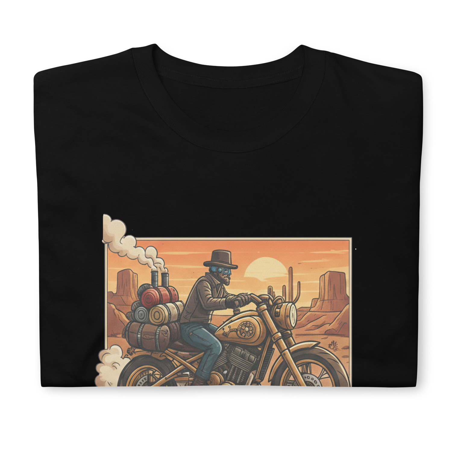 Clockwork Chopper Short-Sleeve Unisex T-Shirt
