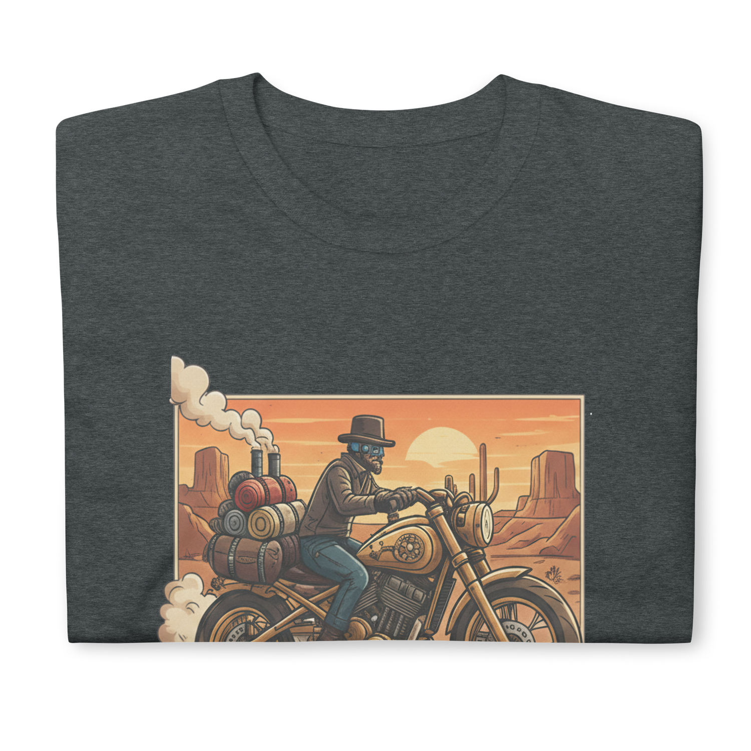 Clockwork Chopper Short-Sleeve Unisex T-Shirt