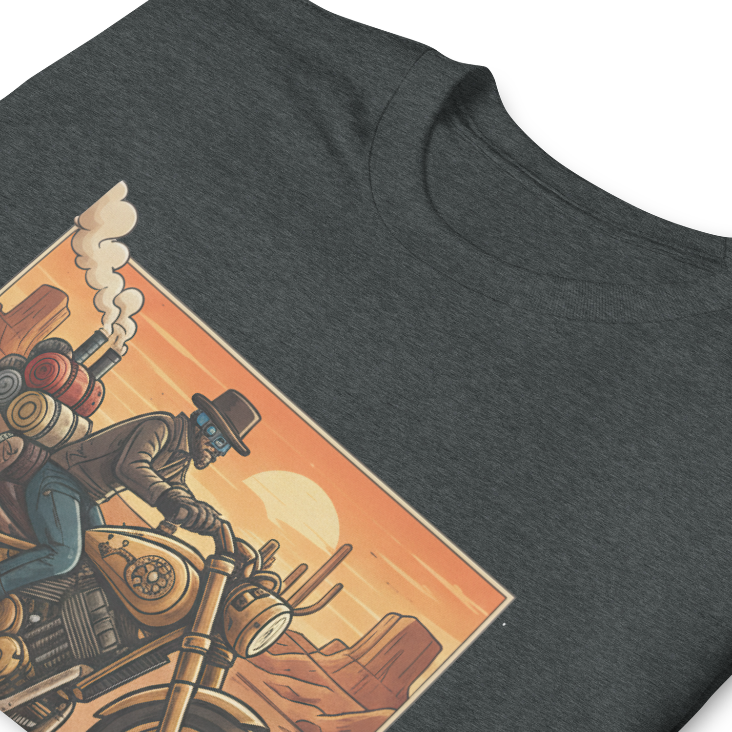 Clockwork Chopper Short-Sleeve Unisex T-Shirt