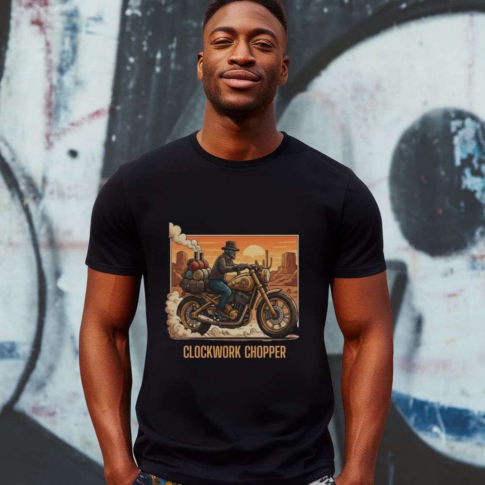 Clockwork Chopper Short-Sleeve Unisex T-Shirt