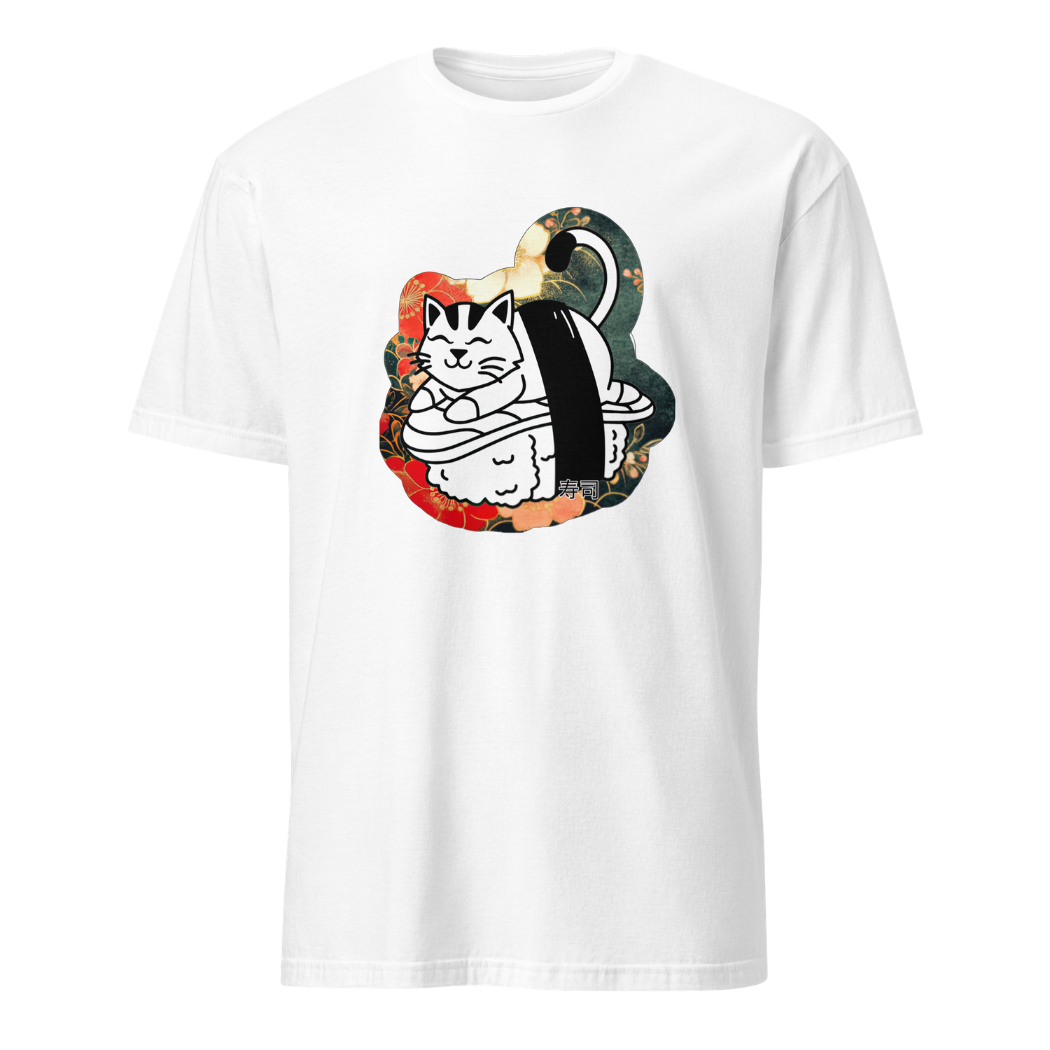 Sushi Cat Short-Sleeve Unisex T-Shirt