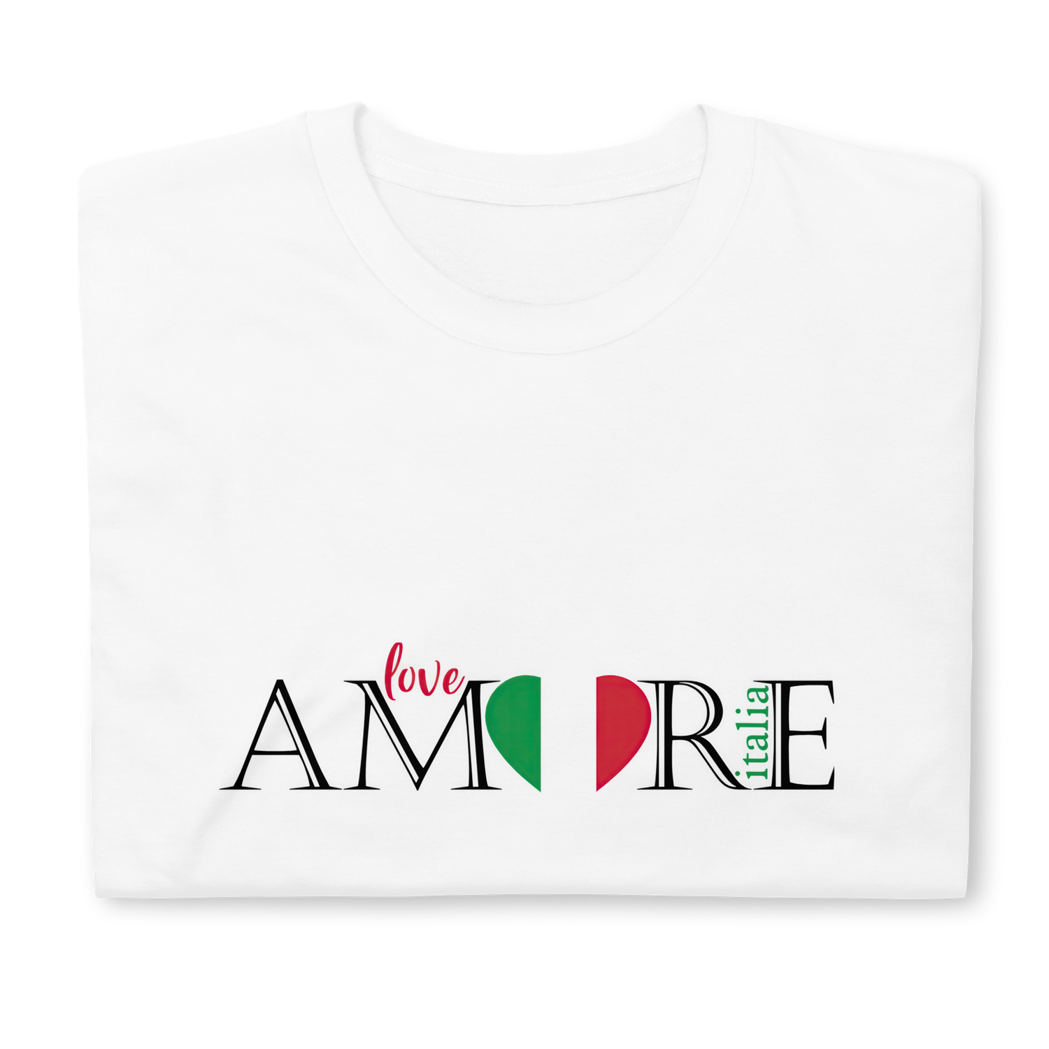 Amore Short-Sleeve Unisex T-Shirt
