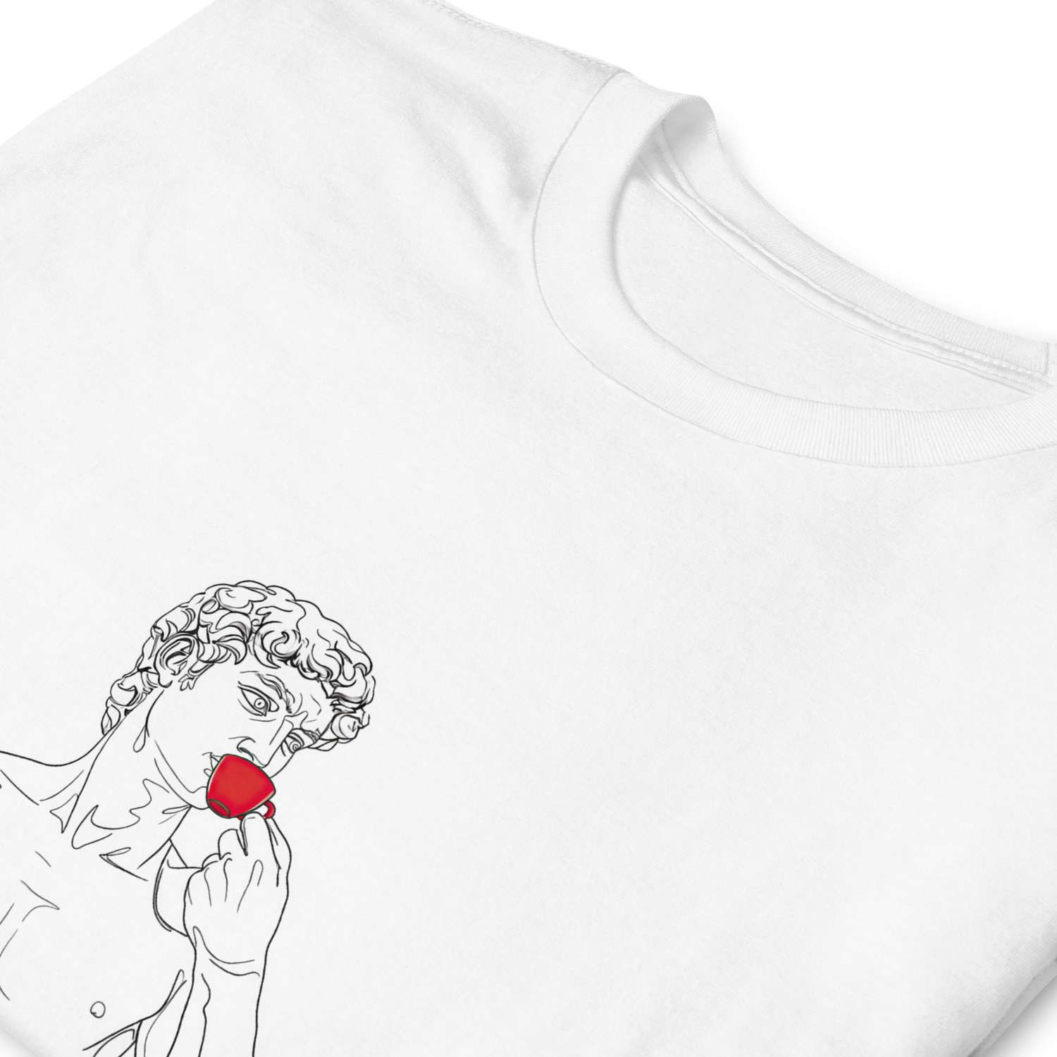 David loves Coffee Short-Sleeve Unisex T-Shirt