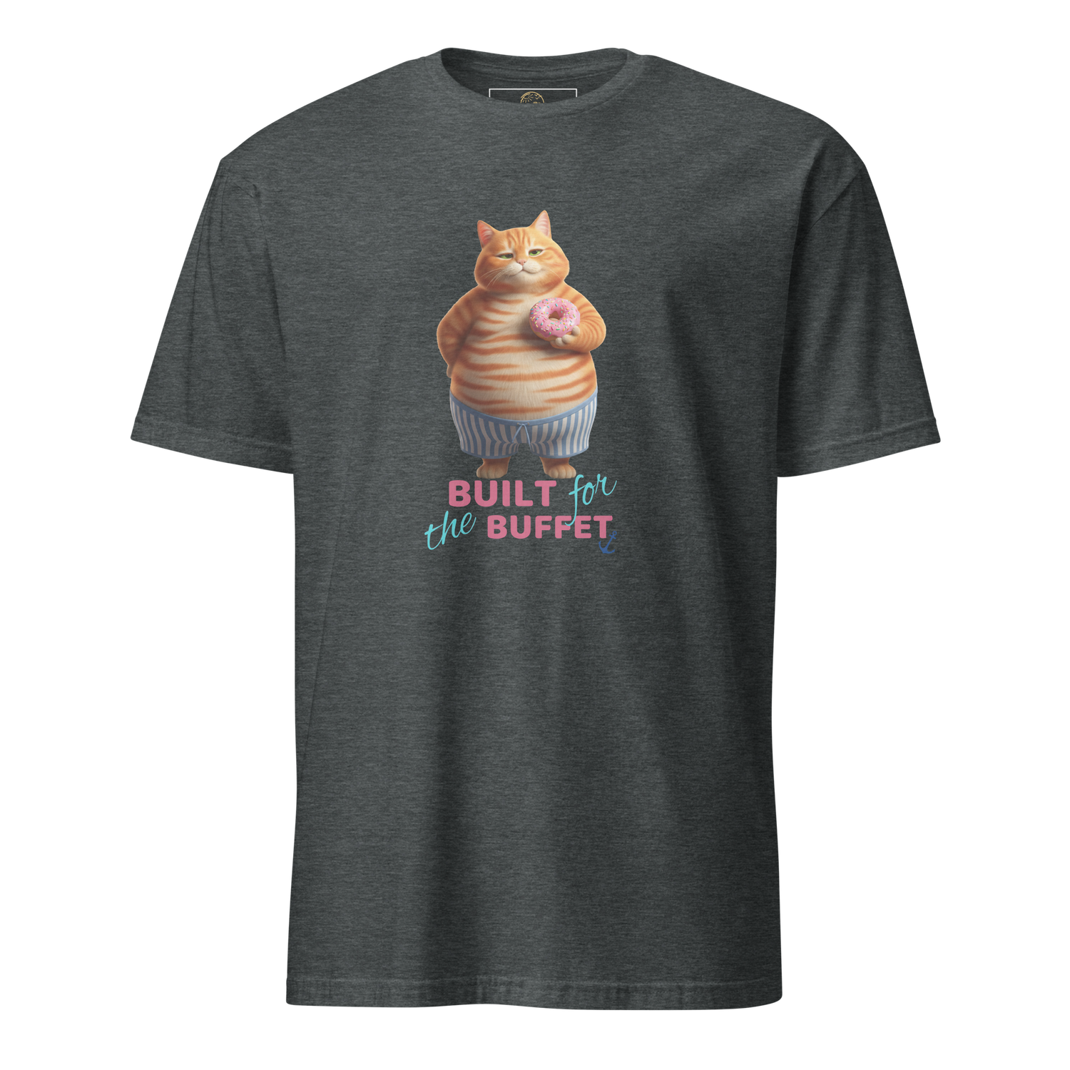 Buffet Chubby Cat Short-Sleeve Unisex T-Shirt