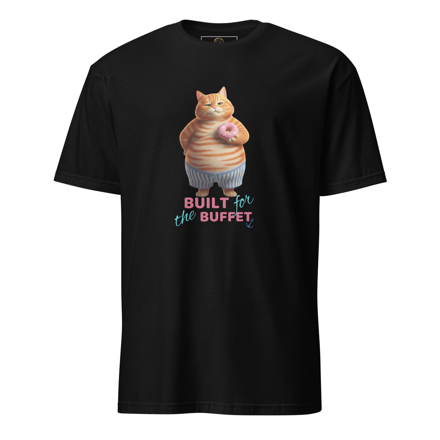 Buffet Chubby Cat Short-Sleeve Unisex T-Shirt