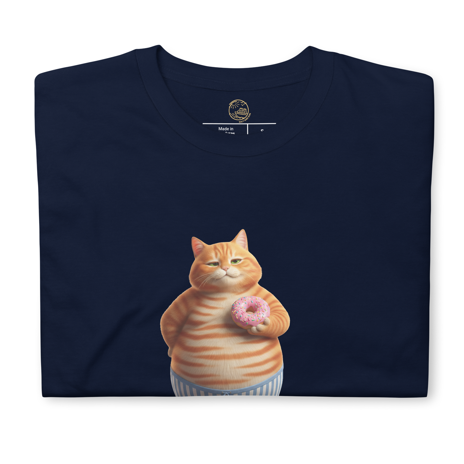 Buffet Chubby Cat Short-Sleeve Unisex T-Shirt