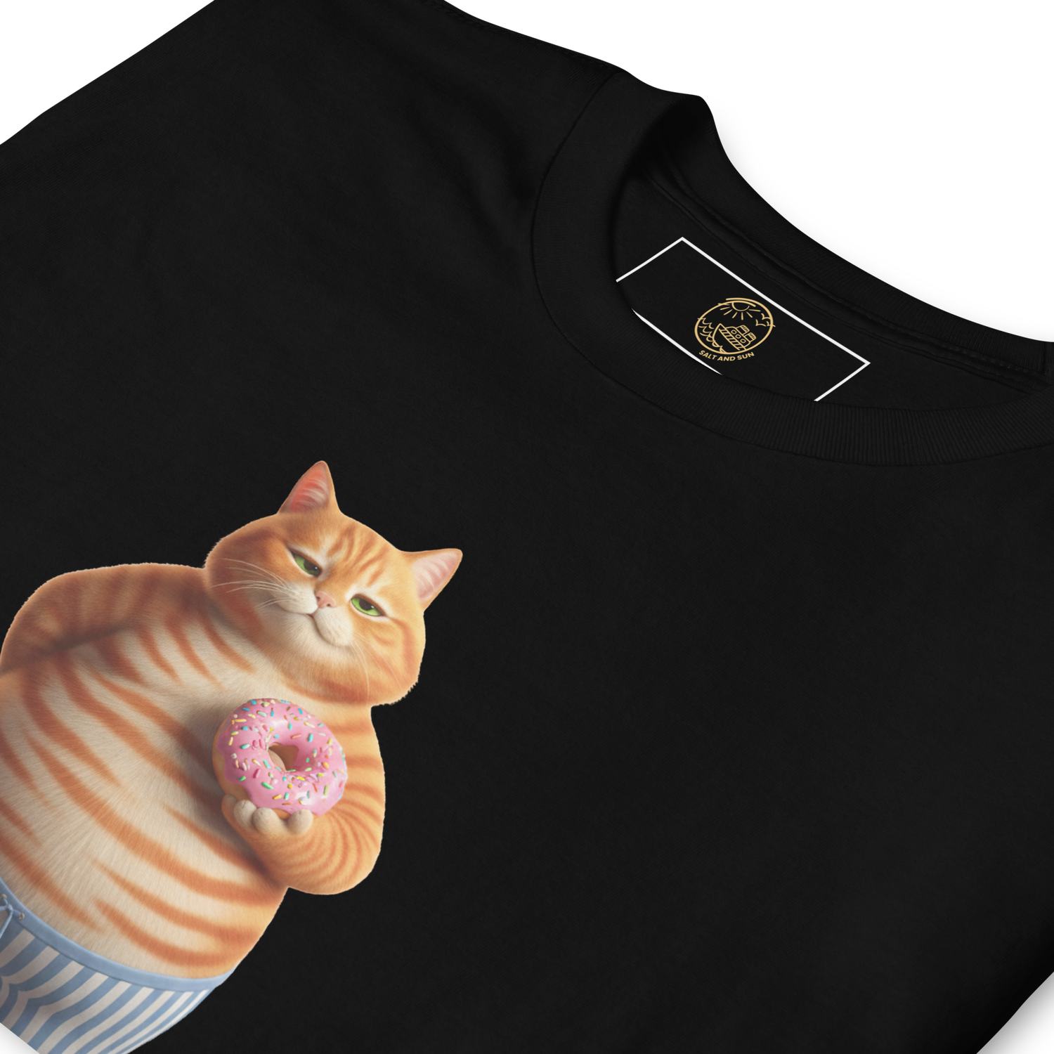 Buffet Chubby Cat Short-Sleeve Unisex T-Shirt