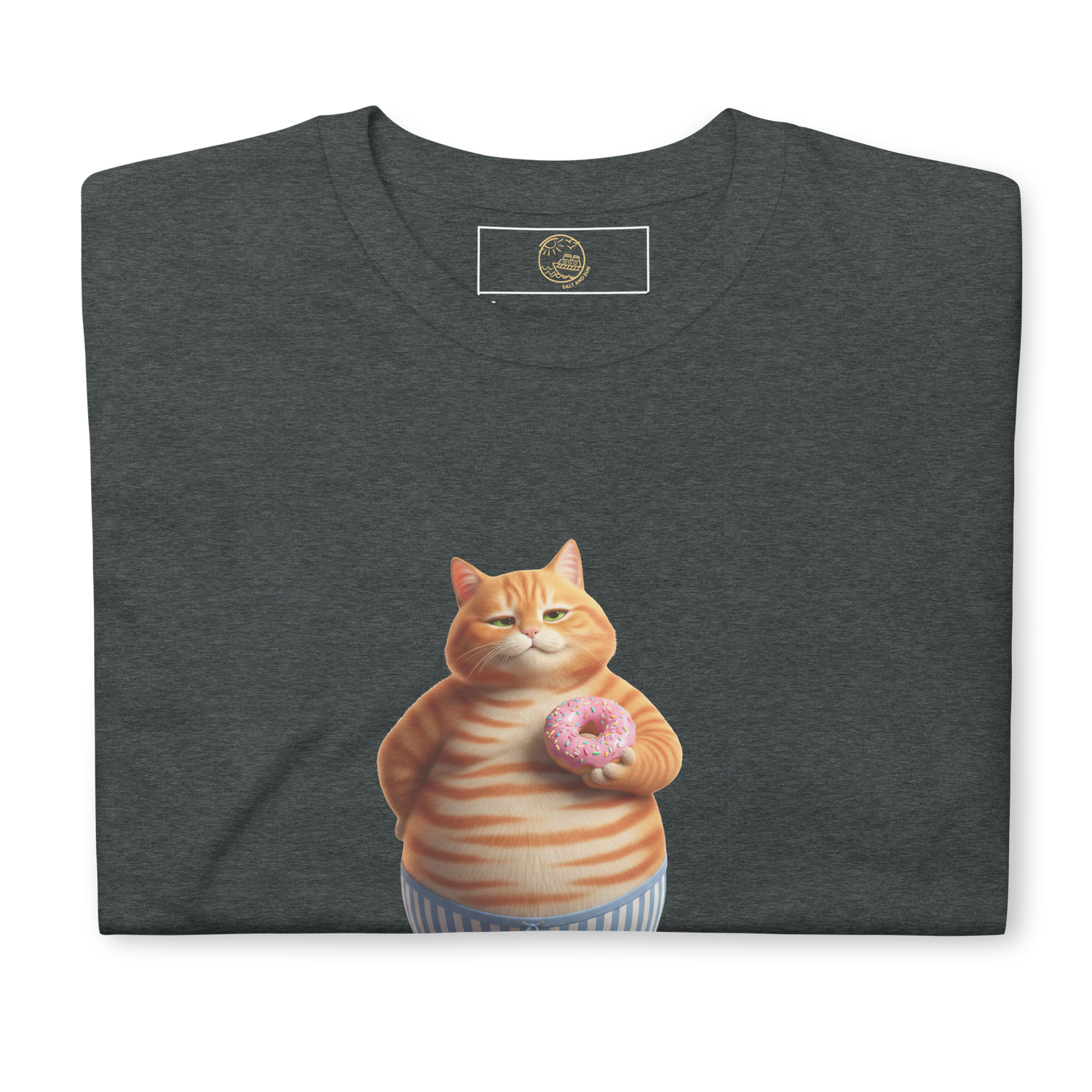 Buffet Chubby Cat Short-Sleeve Unisex T-Shirt