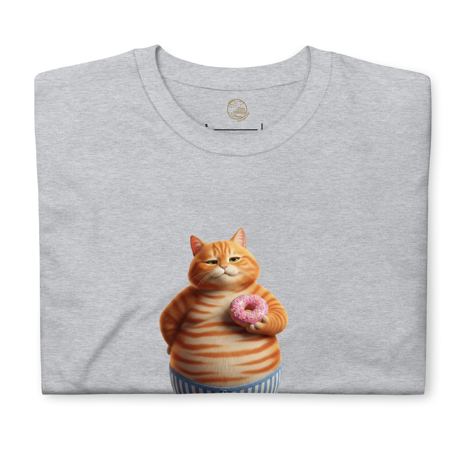 Buffet Chubby Cat Short-Sleeve Unisex T-Shirt