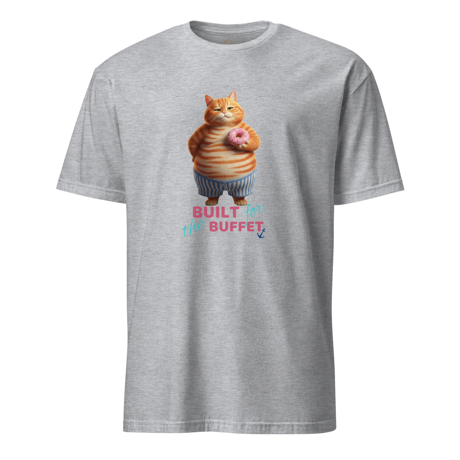 Buffet Chubby Cat Short-Sleeve Unisex T-Shirt