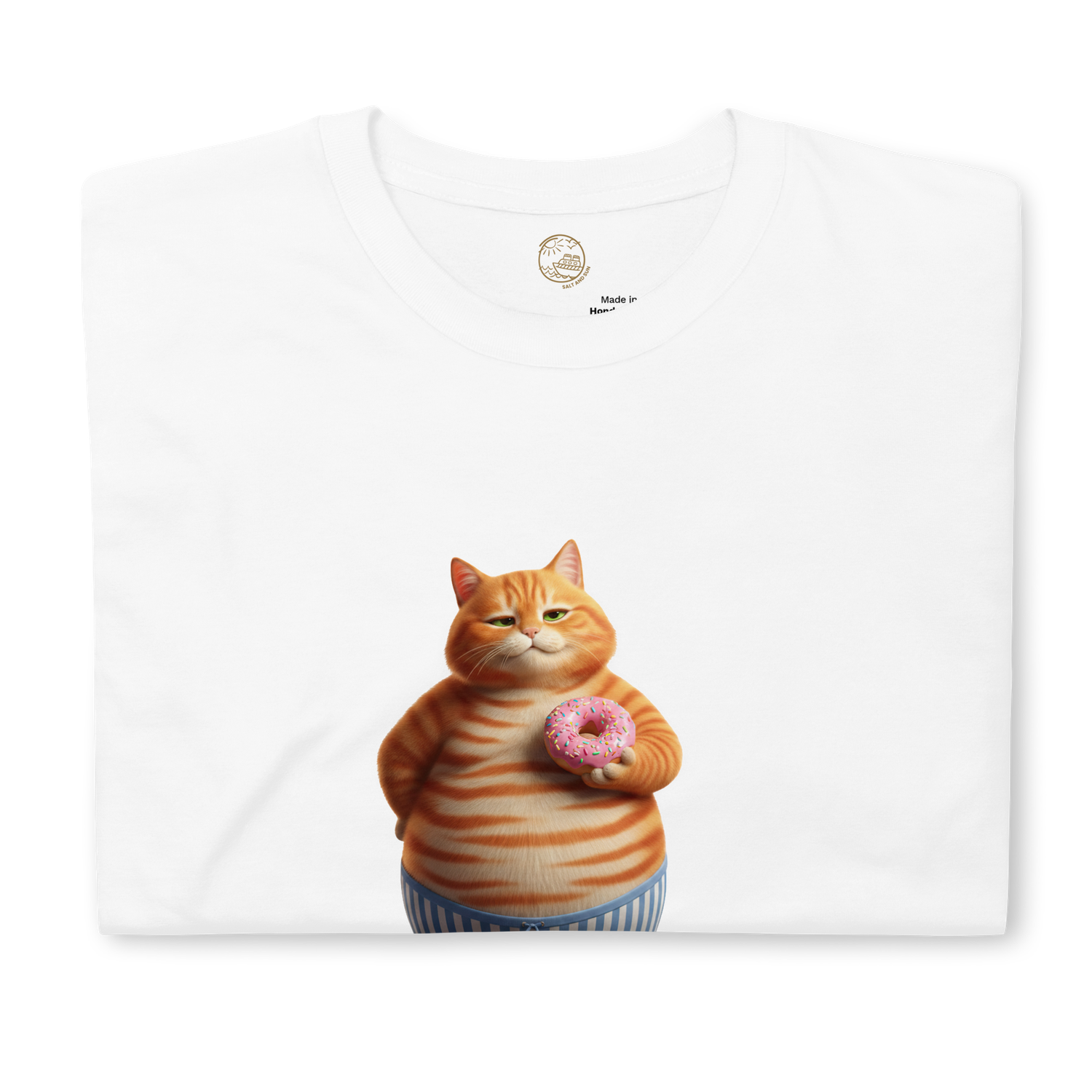 Buffet Chubby Cat Short-Sleeve Unisex T-Shirt